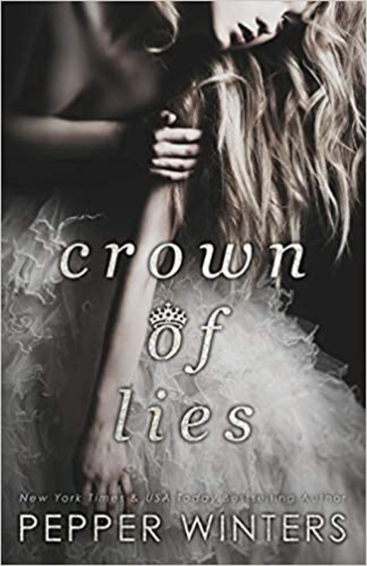 Book cover for "Crown of Lies" by Pepper Winters