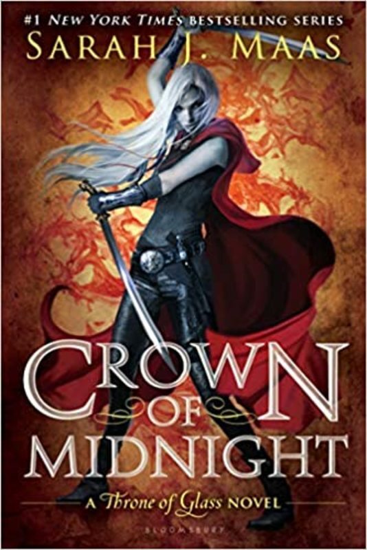 Book cover for "Crown of Midnight"