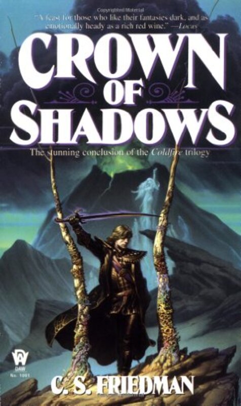 Book cover for "Crown of Shadows" by CS Friedman