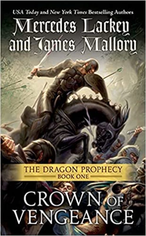 Book cover for "Crown of Vengeance" by Mercedes Lackey