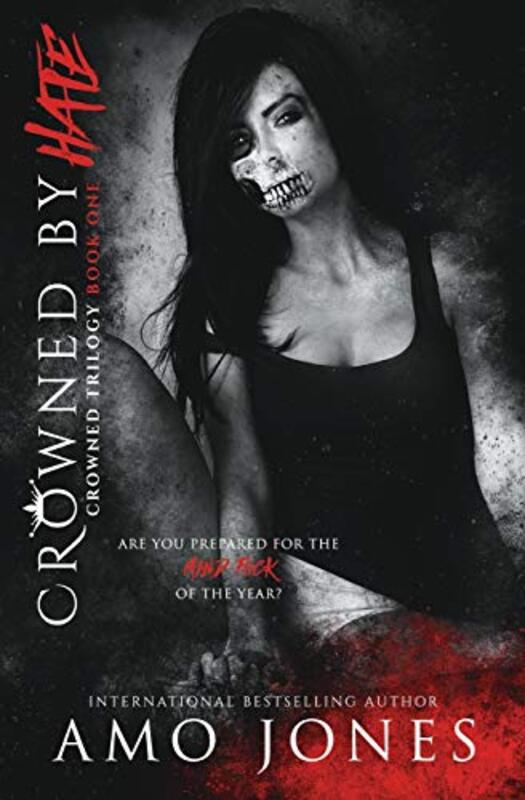 Book cover for "Crowned by Hate" by Amo Jones