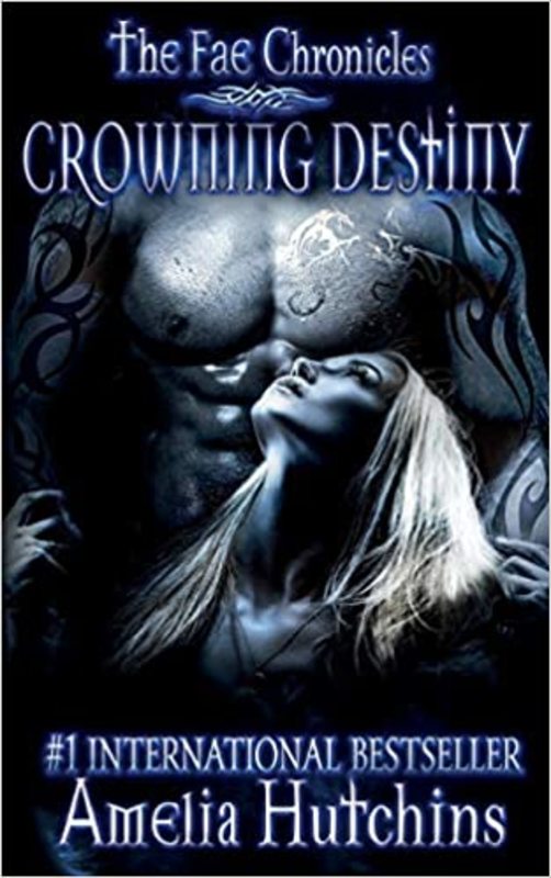 Book cover for "Crowning Destiny" by Amelia Hutchins
