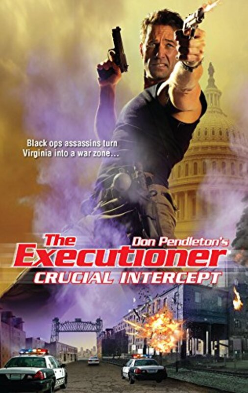 Book cover for "Crucial Intercept" by Don Pendleton