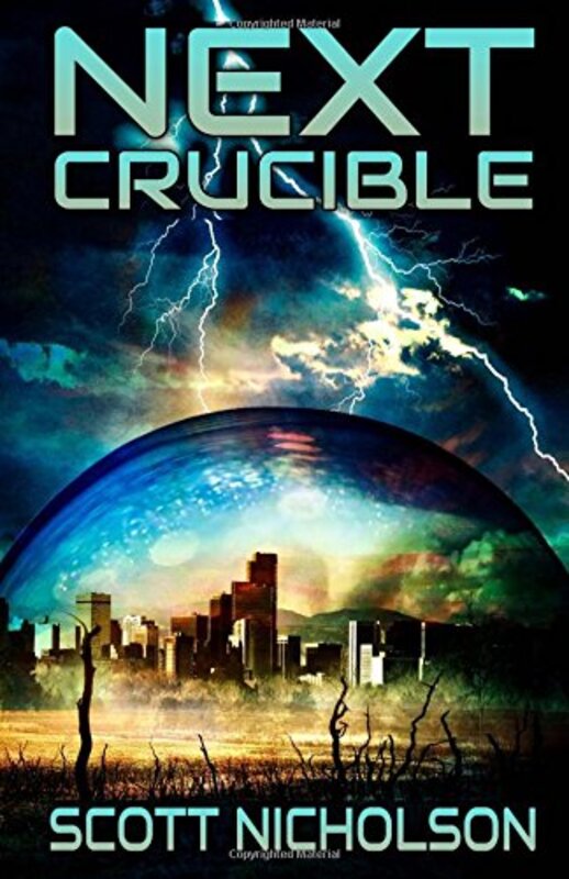 Book cover for "Crucible" by Scott Nicholson