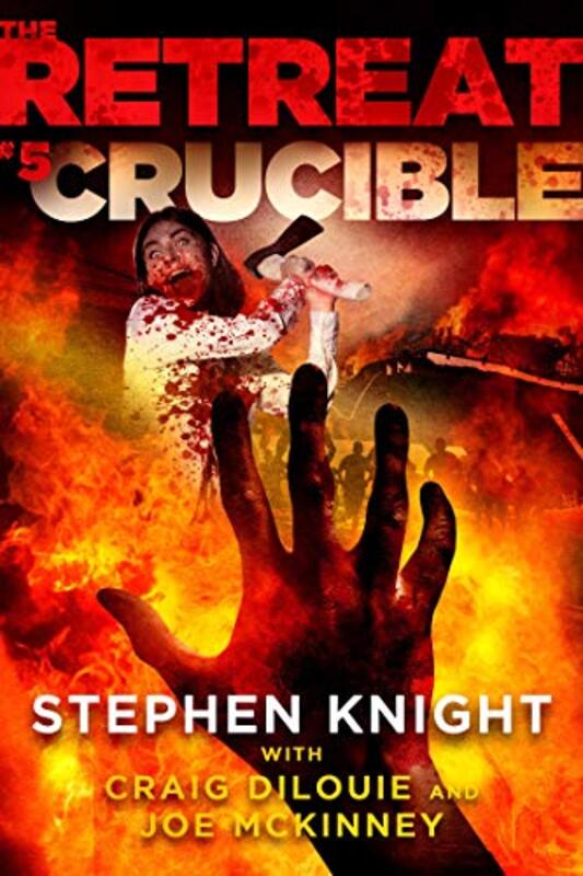 Book cover for "Crucible" by Stephen Knight