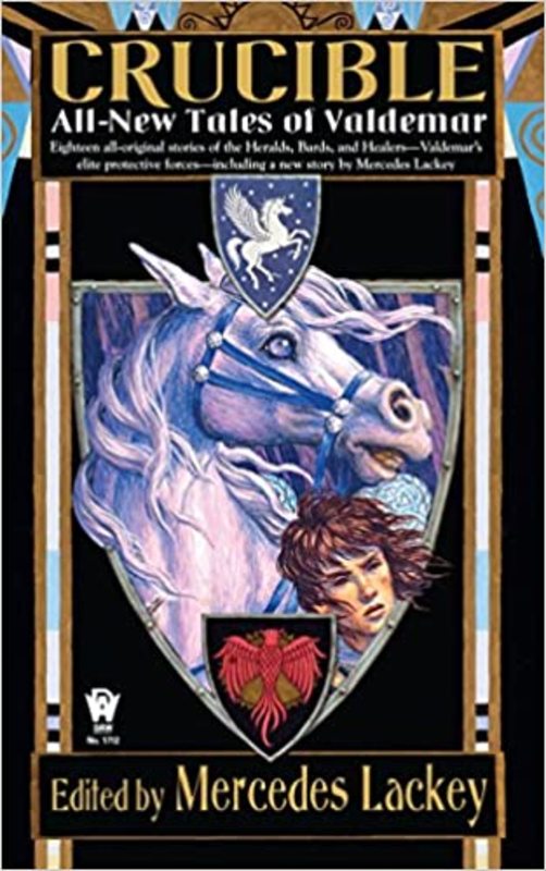 Book cover for "Crucible" by Mercedes Lackey