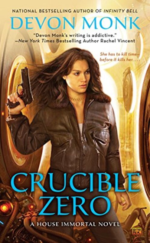 Book cover for "Crucible Zero" by Devon Monk