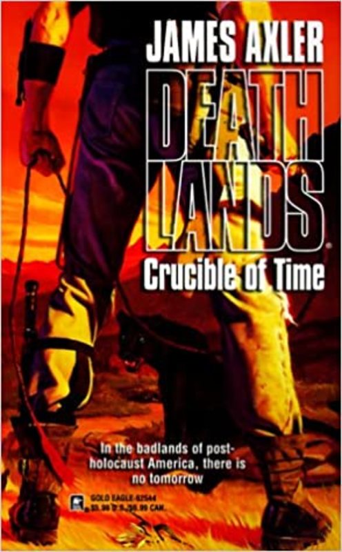 Book cover for "Crucible of Time" by James Axler