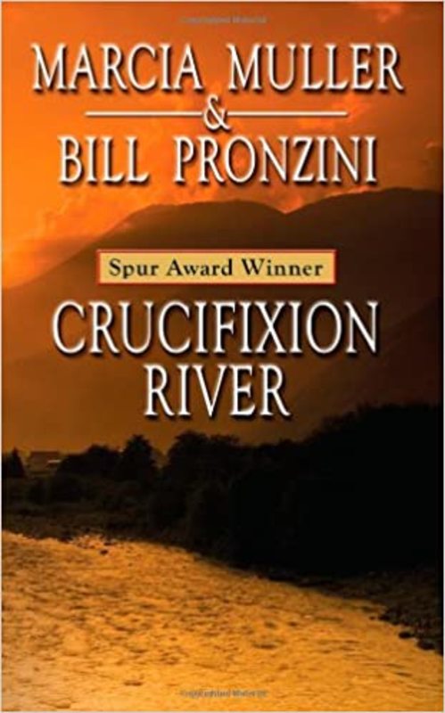 Book cover for "Crucifixion River" by Marcia Muller