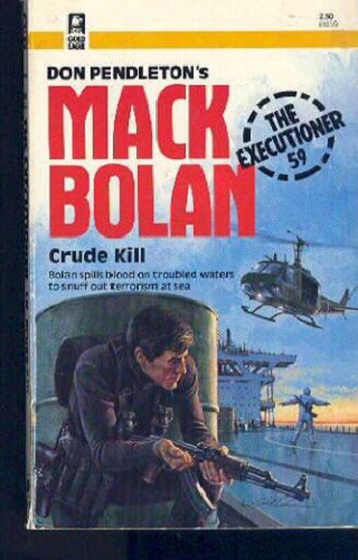 Book cover for "Crude Kill" by Don Pendleton