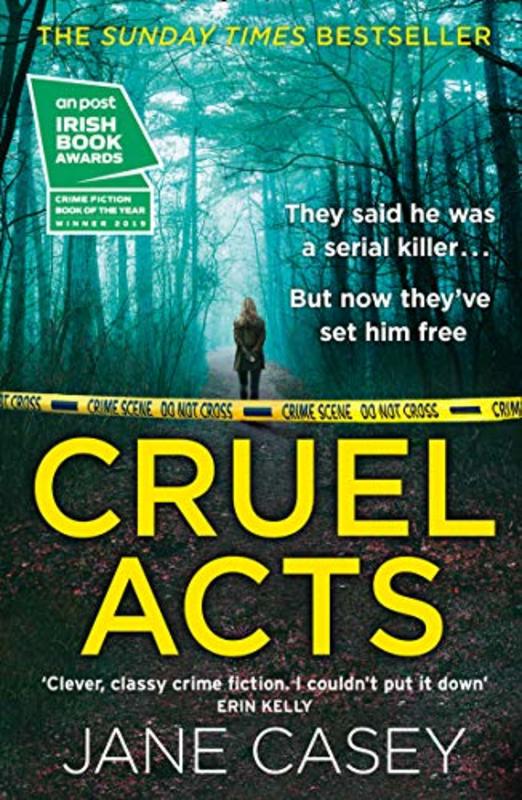 Book cover for "Cruel Acts" by Jane Casey