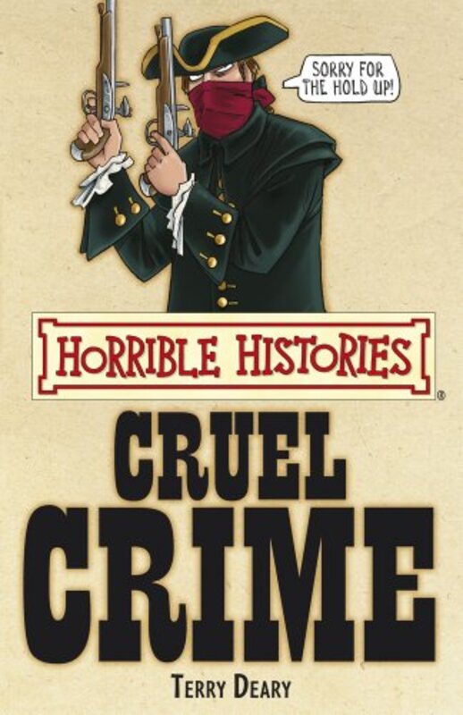 Book cover for "Cruel Crime" by Terry Deary