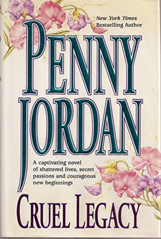 Book cover for "Cruel Legacy" by Penny Jordan