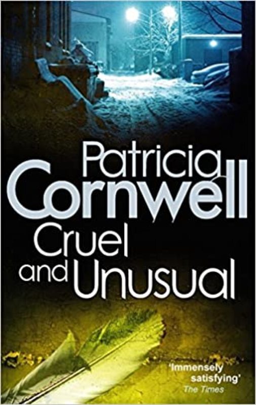 Book cover for "Cruel and Unusual" by Patricia Cornwell