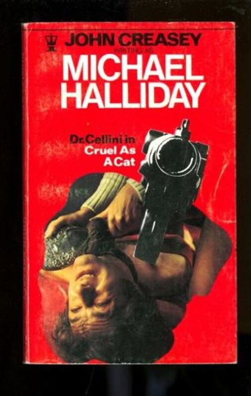 Book cover for "Cruel as a Cat" by John Creasey
