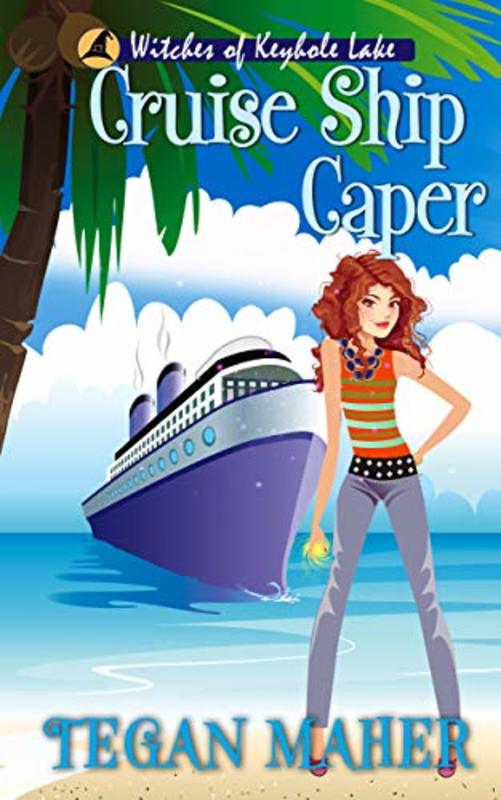 Book cover for "Cruise Ship Caper" by Tegan Maher