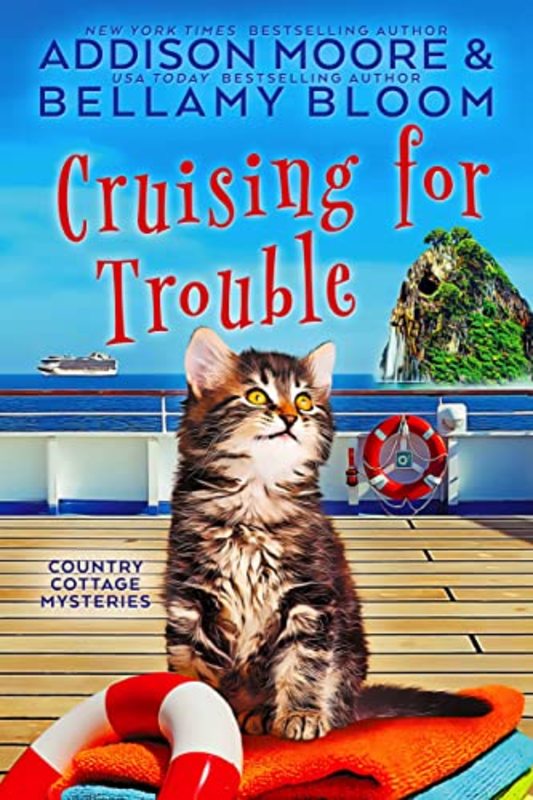 Book cover for "Cruising for Trouble" by Addison Moore