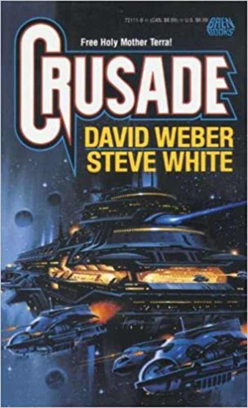 Book cover for "Crusade" by David Weber