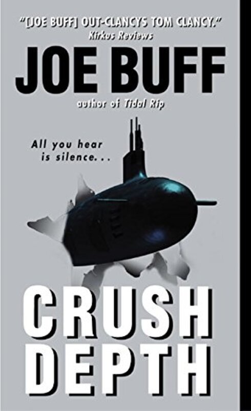 Book cover for "Crush Depth" by Joe Buff