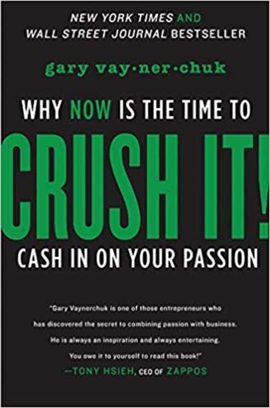 Book cover for "Crush It!"