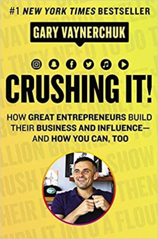 Book cover for "Crushing It!"