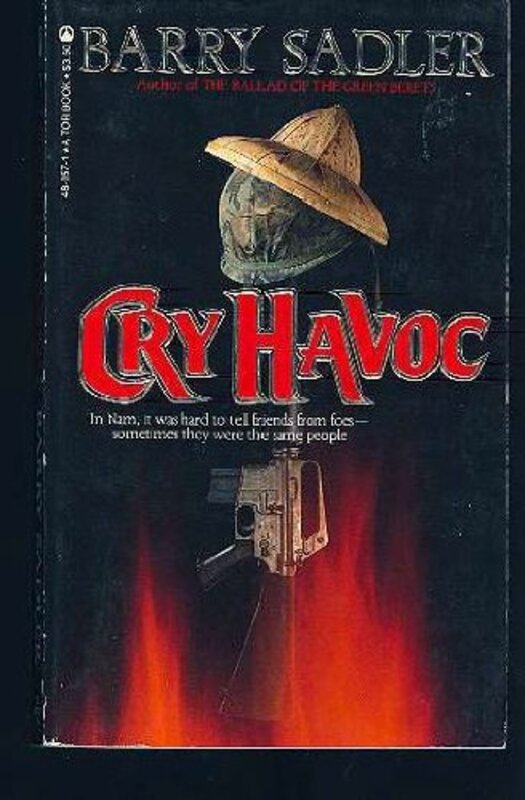 Book cover for "Cry Havoc" by Barry Sadler