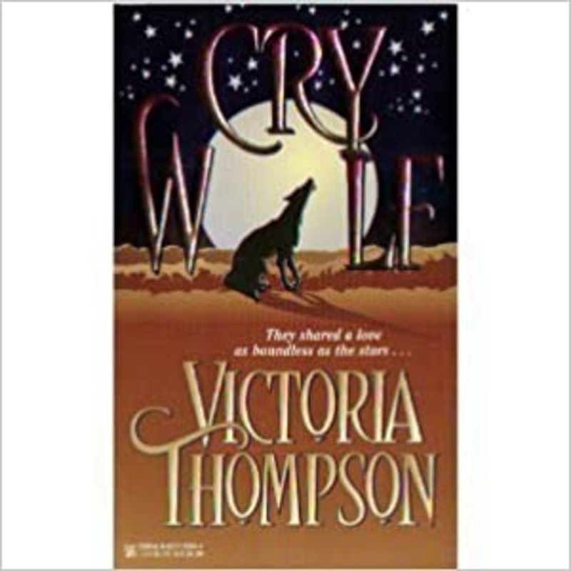 Book cover for "Cry Wolf" by Victoria Thompson