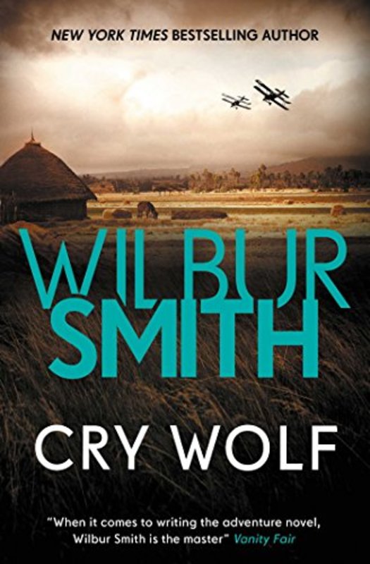 Book cover for "Cry Wolf" by Wilbur Smith