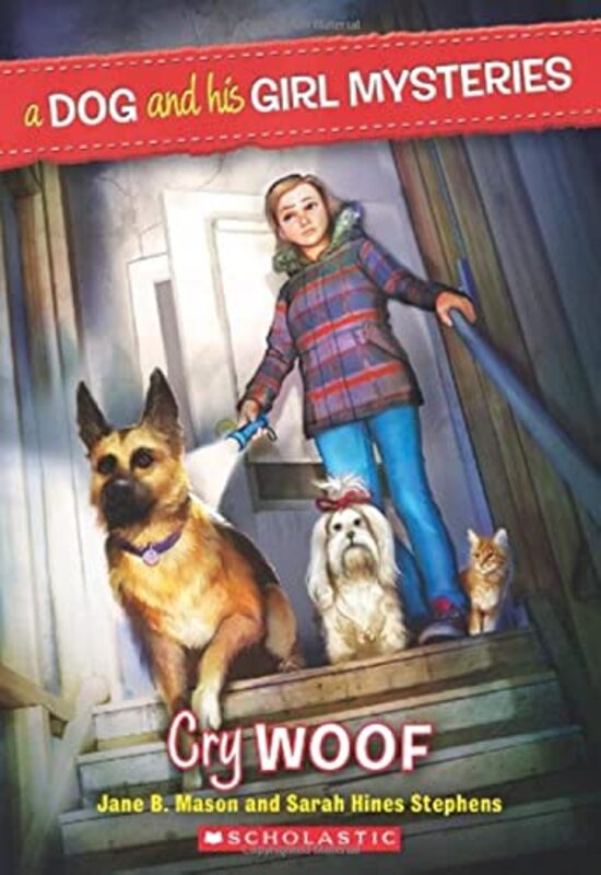 Book cover for "Cry Woof" by Jane B Mason