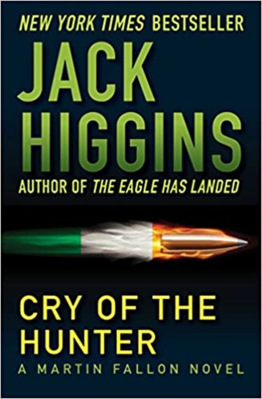 Book cover for "Cry of the Hunter" by Jack Higgins