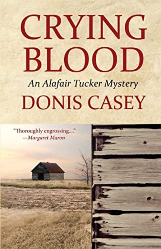 Book cover for "Crying Blood" by Donis Casey