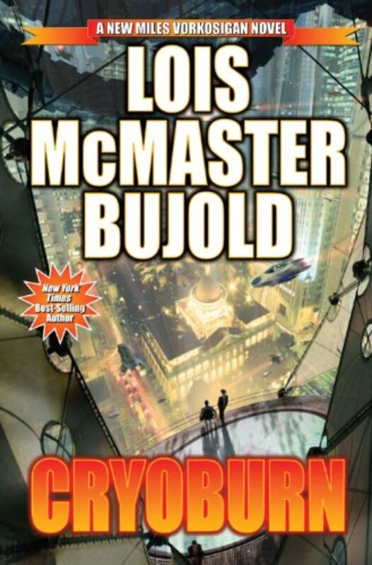Book cover for "Cryoburn" by Lois McMaster Bujold