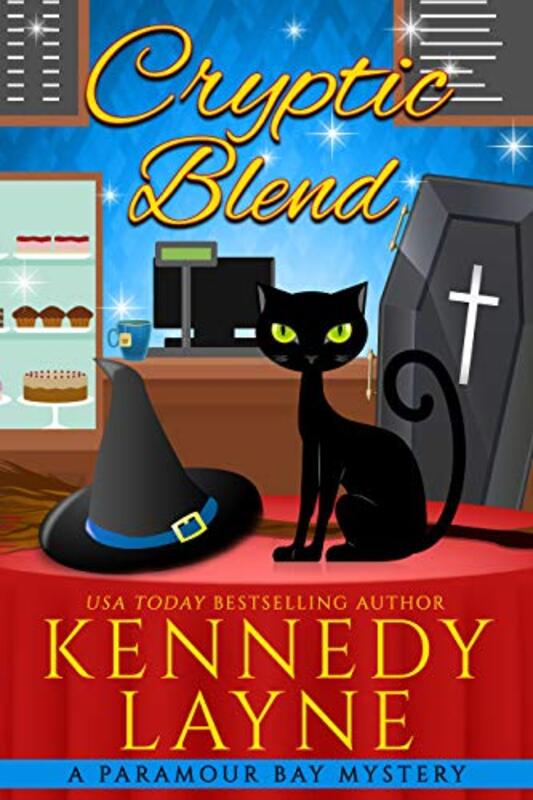 Book cover for "Cryptic Blend" by Kennedy Layne