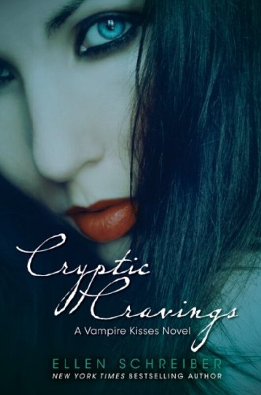 Book cover for "Cryptic Cravings" by Ellen Schreiber