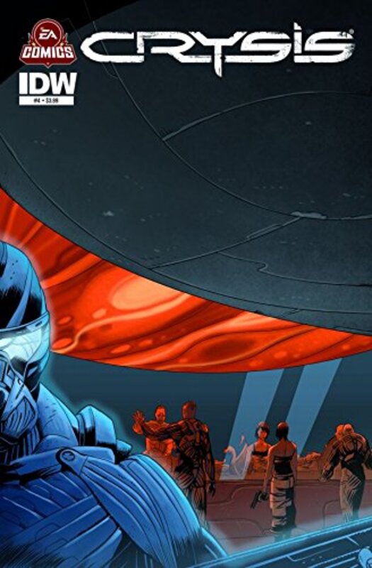 Book cover for "Crysis #4" by Richard K Morgan