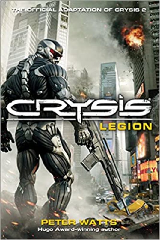 Book cover for "Crysis" by Peter Watts