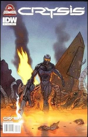 Book cover for "Crysis #2" by Richard K Morgan
