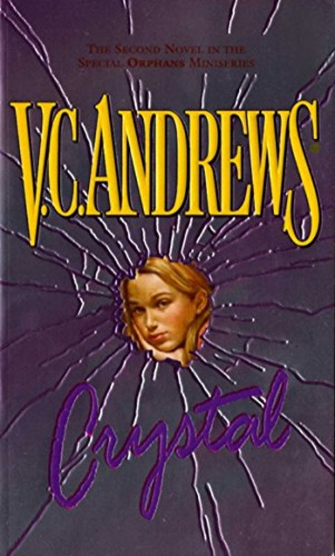 Book cover for "Crystal" by V. C. Andrews