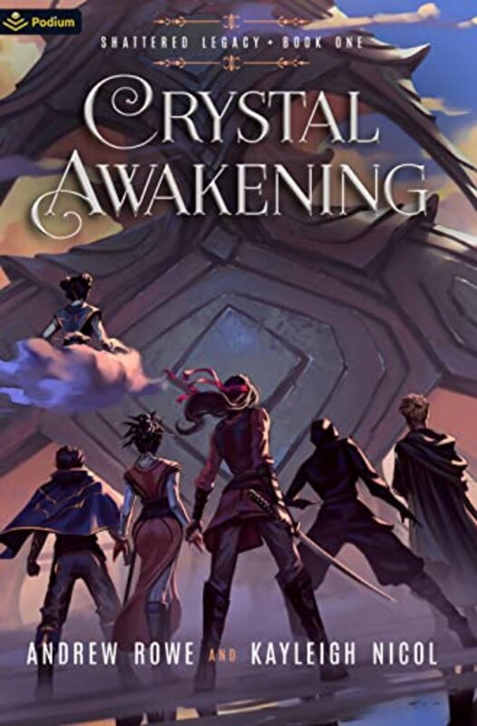 Book cover for "Crystal Awakening" by Andrew Rowe