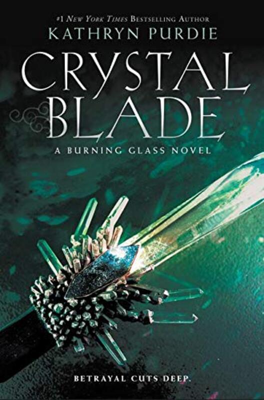 Book cover for "Crystal Blade" by Kathryn Purdie