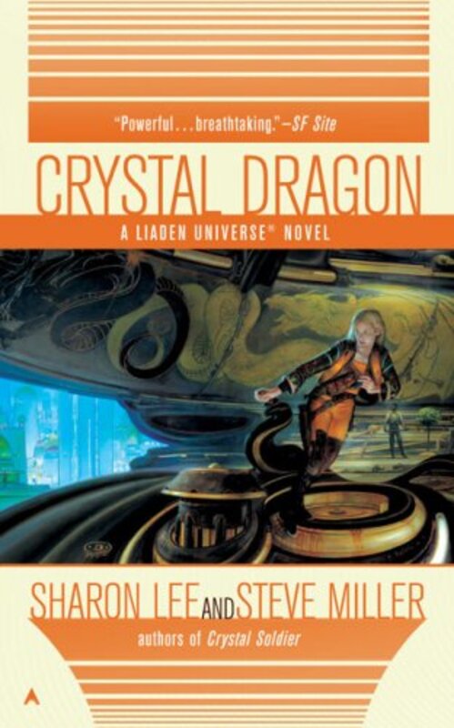 Book cover for "Crystal Dragon" by Sharon Lee