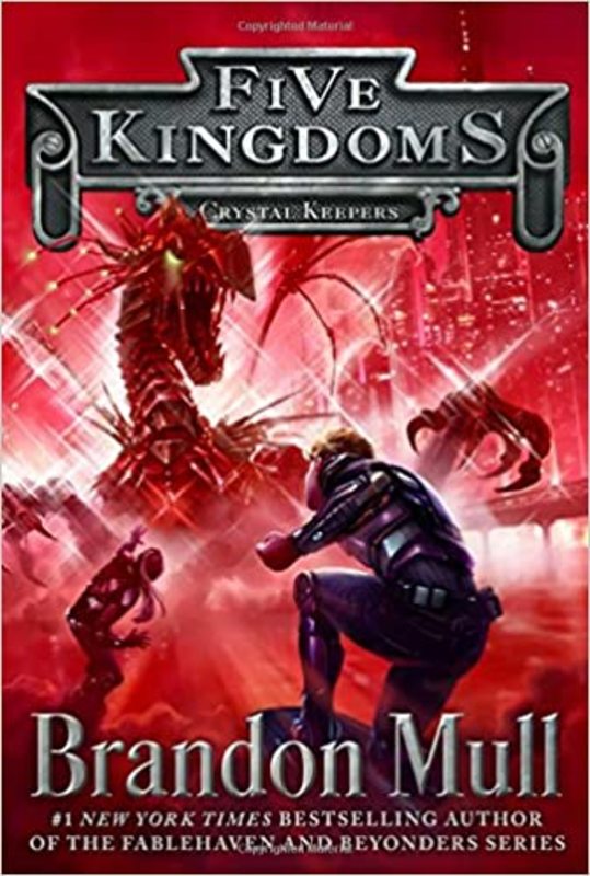 Book cover for "Crystal Keepers" by Brandon Mull