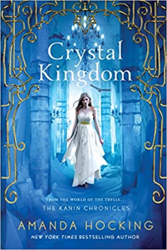 Book cover for "Crystal Kingdom" by Amanda Hocking