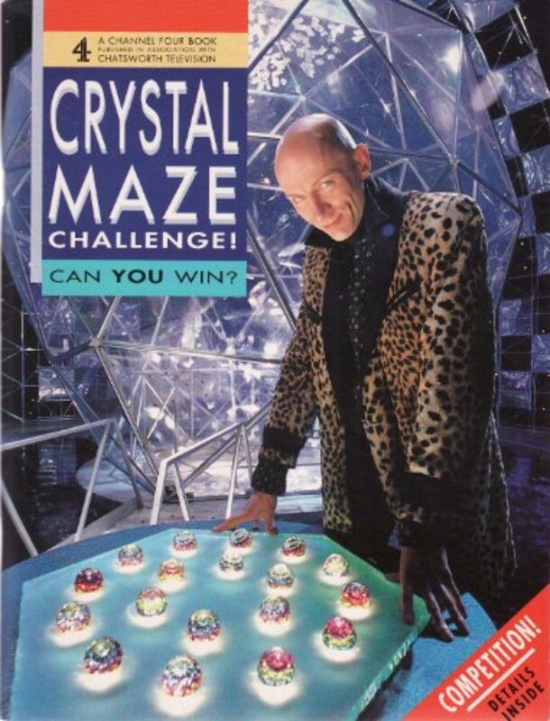 Book cover for "Crystal Maze Challenge!" by Jamie Thomson