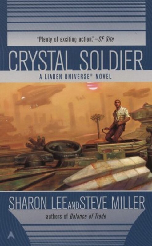 Book cover for "Crystal Soldier" by Sharon Lee