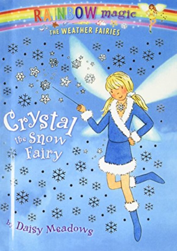 Book cover for "Crystal the Snow Fairy" by Daisy Meadows