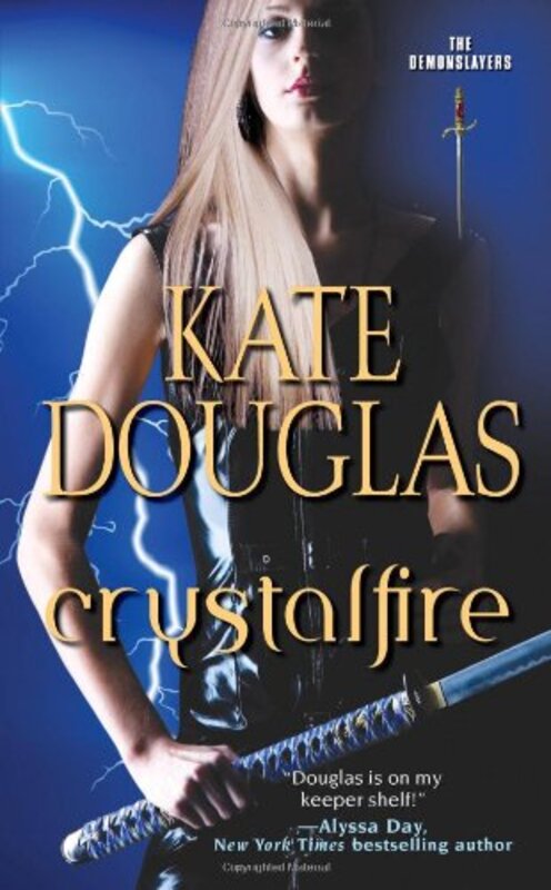 Book cover for "Crystalfire" by Kate Douglas