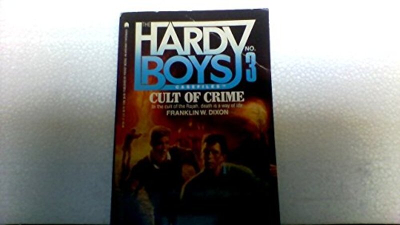 Book cover for "Cult of Crime" by Franklin W Dixon