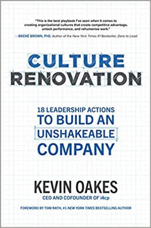 Book cover for "Culture Renovation" by Kevin Oakes