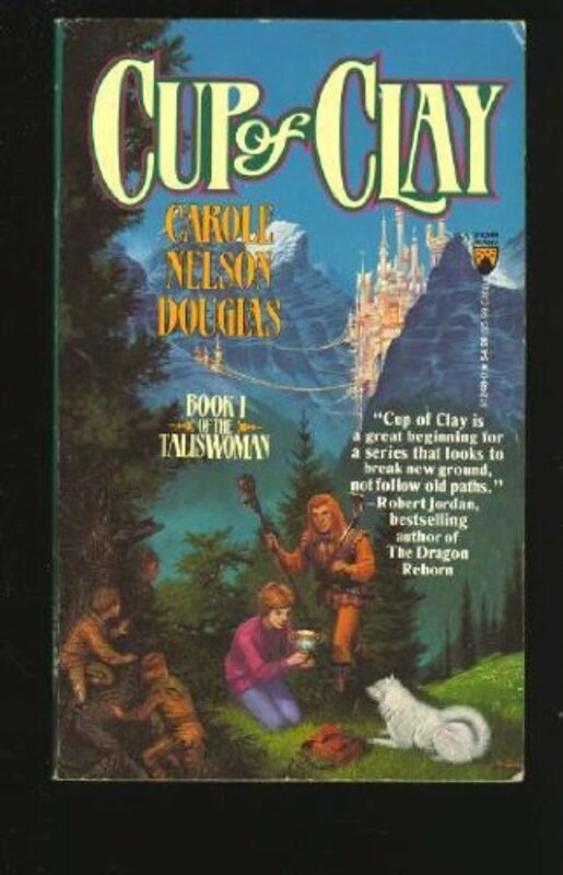 Book cover for "Cup of Clay" by Carole Nelson Douglas